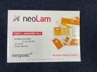 gbc / neolam a4 125 micron gloss laminating pouches pack/100